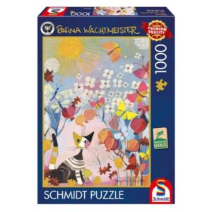 SCHMIDT 1000 PIECE WACHTMEISTER STRIPED KITTEN