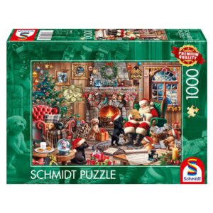SCHMIDT 1000 PIECE COSY CHRISTMAS