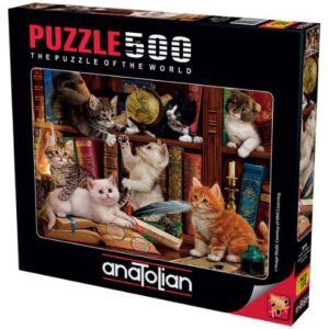 ANATOLIAN 500 PIECE KITTENS IN THE LIBRARY