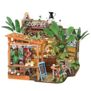 ROBOTIME DIY MINI HOUSE ADVANCED LEAFREE CAFE