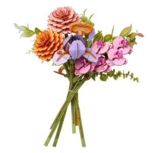 ROBOTIME WOOD BLOOM ORANGE SUNRISE