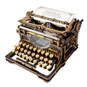 ROBOTIME MECHANICAL MODELS TYPEWRITER CLASSIC