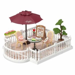 ROBOTIME DIY PLASTIC SUPERSTORE CHIC CAFE TERRACE